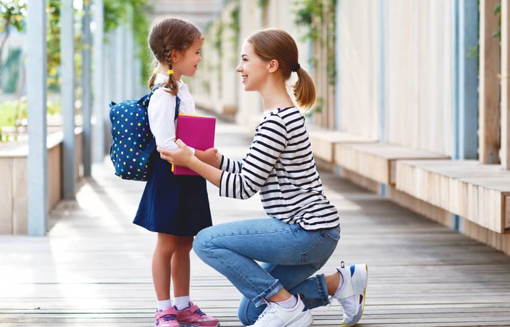 Make sure the backpack is the right size for your child.