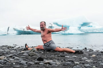 Wim Hof in Iceland 2019